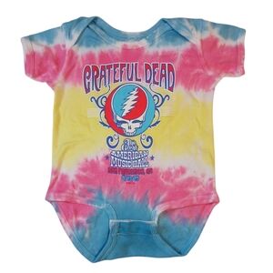 Grateful Dead American Music Hall Spiral Bodysuit‎ size 12-18